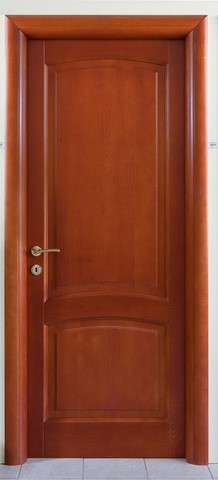 porta interna in legno massello