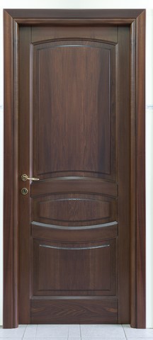 porta interna in legno massello