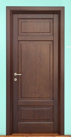 porta interna in legno massello