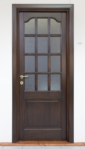 porta interna in legno massello stile inglese
