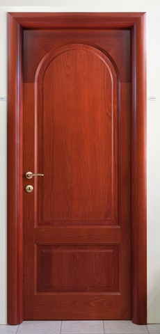 porta interna in legno massello