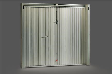 portone basculante acciaio zincato verniciato
