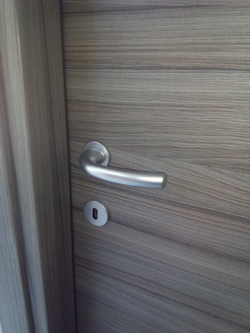 porta interna moderna laminato cpl maniglia satinata