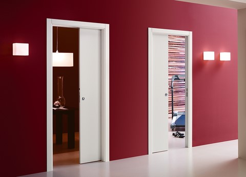 controtelai per porte a scomparsa scorrevoli interno muro per intonaco e cartongesso