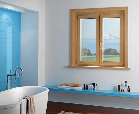 finestra legno alluminio
